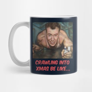 Die Hard (1988): Crawling into Christmas Mug